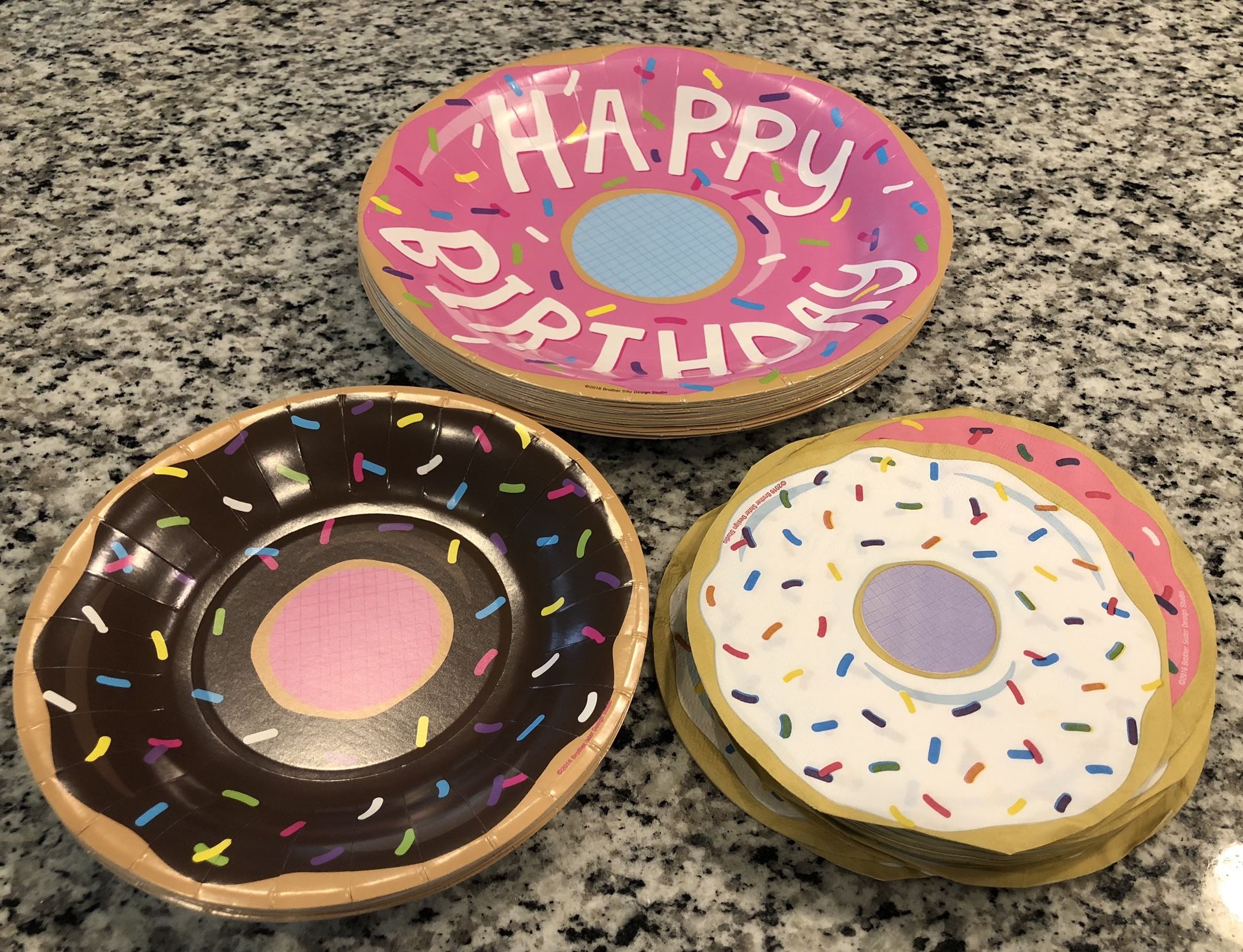 Donut Birthday Party Supplies 