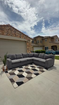 🩶CUTE SECTIONAL COUCH SOFA SET, DELIVERY AVAILABLE