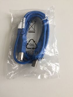 This cable features a standard Type-A USB connector on one end and a standard Type-B connector on the other. For example, you can plug the Type-A co