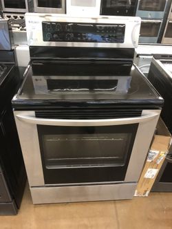 Stainless steel electric stove LG