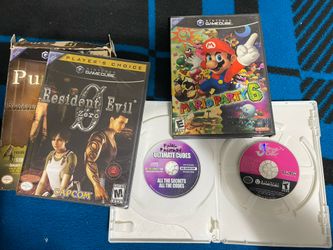 Nintendo GameCube Game Lot With Resident Evil