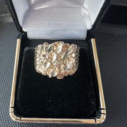 Gold Nugget Ring