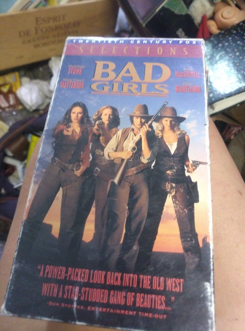 Bad Girls Movie On Vhs 