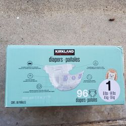 Diapers 96 Size 1