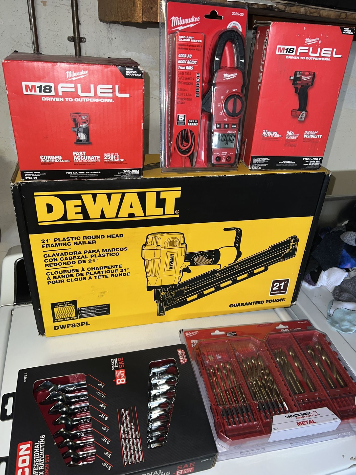 Milwaukee And Other Tools