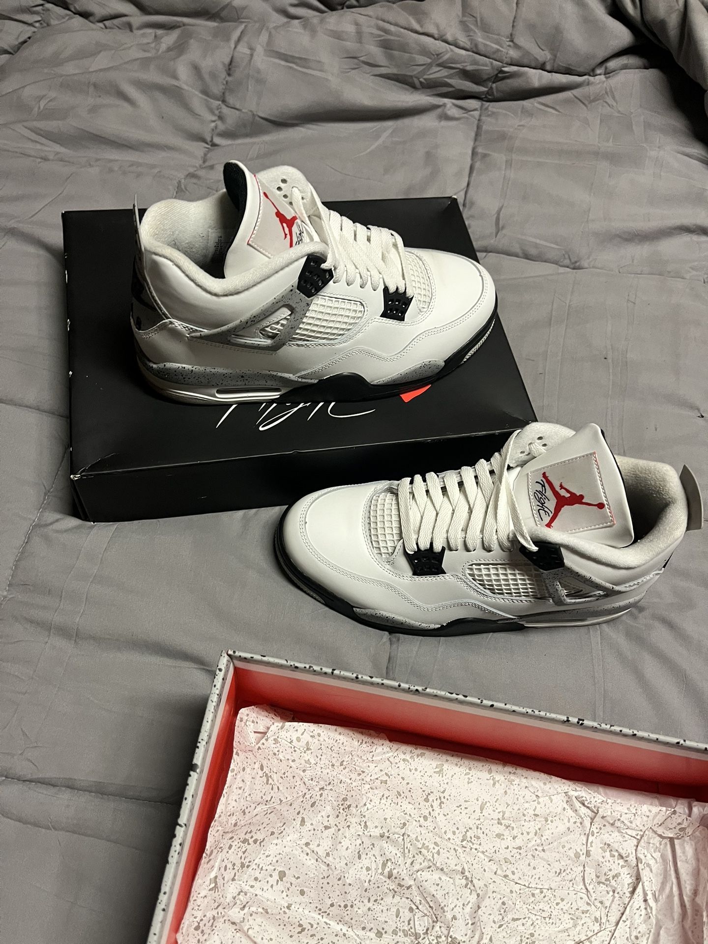 Jordan 4 Cement Size 10