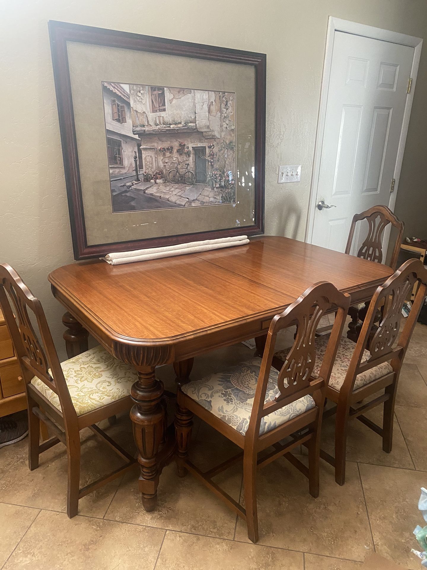 1920 Ethan Allen Antique Table And Chairs. for Sale in Phoenix, AZ ...