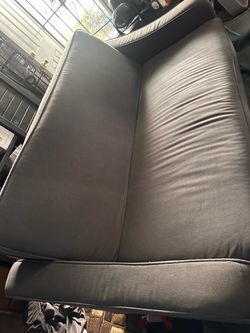 Couch turns into a bed