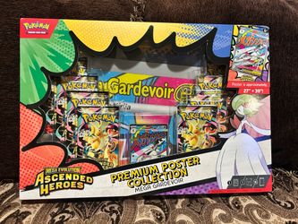 Pokemon TCG Ascended Heroes Premium Poster Collection Mega Gardevoir.