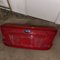 2017 Subaru Wrx Trunk 
