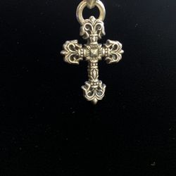 Chrome Heart Cross Charm 