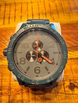 Nixon 51-30 Chrono Watch in rare Gunship