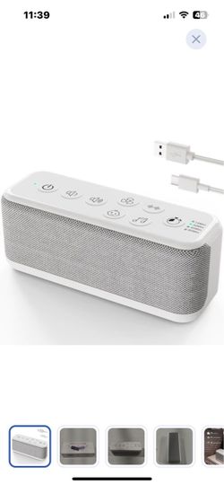“New”White noise machine (15 lullabies,16 sounds,auto timer,etc(retail$79)