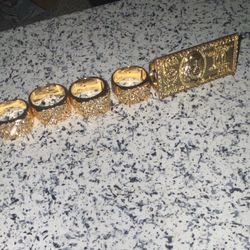 Gold Plated Rings 
