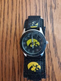 Iowa Hawkeye Game Time Quartz Watch