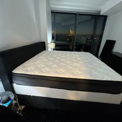 Brand New King Size Upholstered Bed