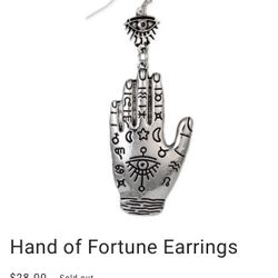 Hand Of Fortune Earrings 