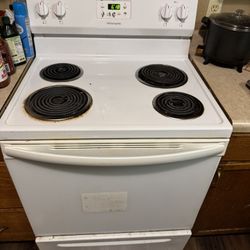 Stove And Big Microwave