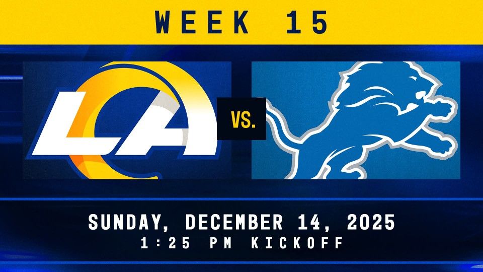 Rams Vs Lions
