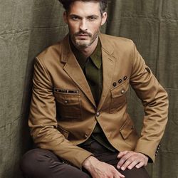 Gucci khaki cotton jacket