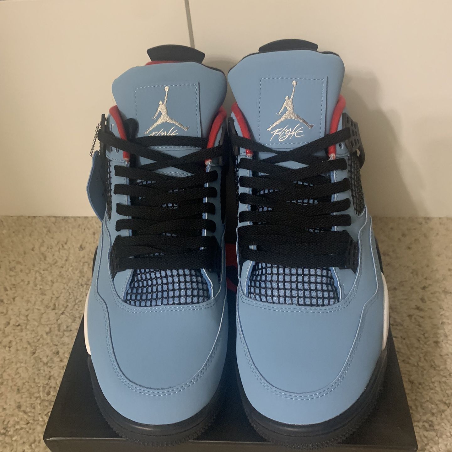 Nike Air Jordan 4 Retro Travis Scott Cactus Jack University Blue 