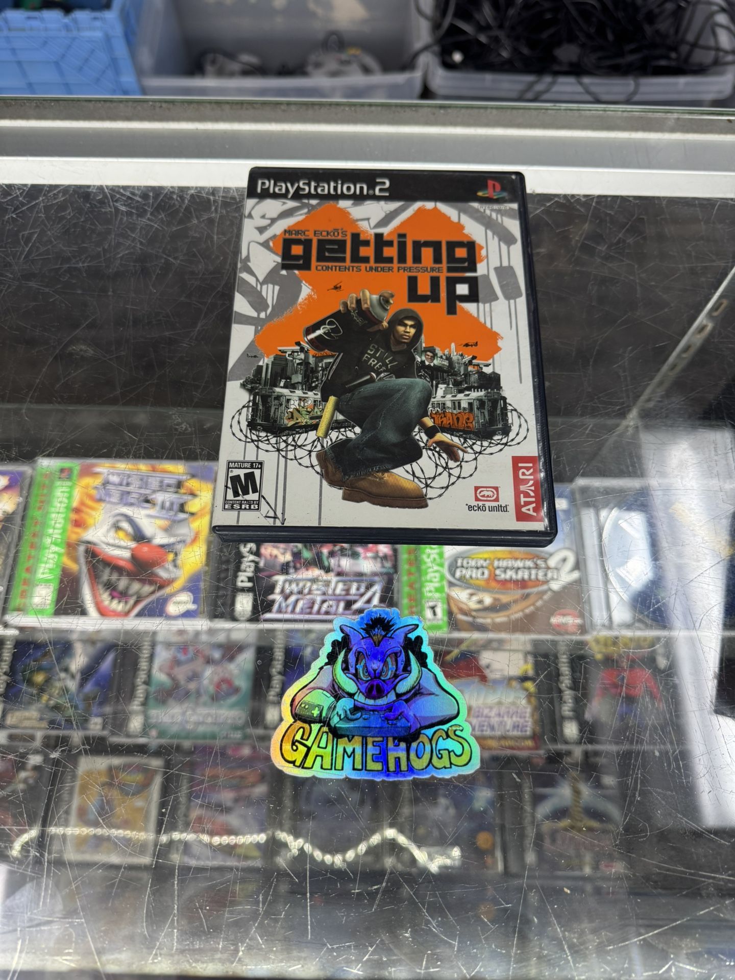 Marc Ecko Getting Up Ps2 $60 Gamehogs 11am-7pm
