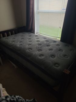 FREE TWIN BED WITH MATTRESS