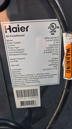 Haier 14,000 BTU Portable Air Conditioner