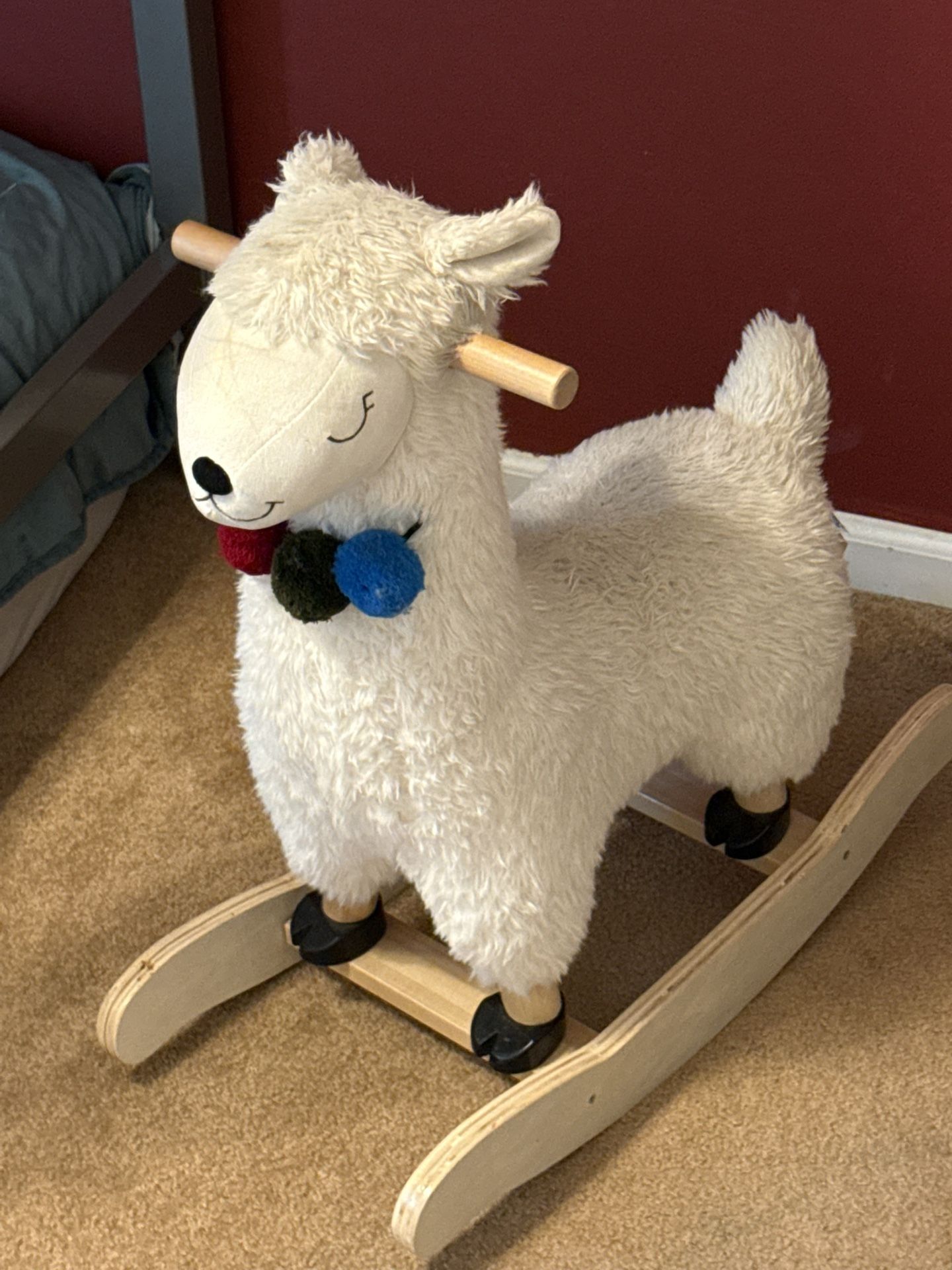 Rocking Horse Llama, Or Alpaca Maybe. Idk