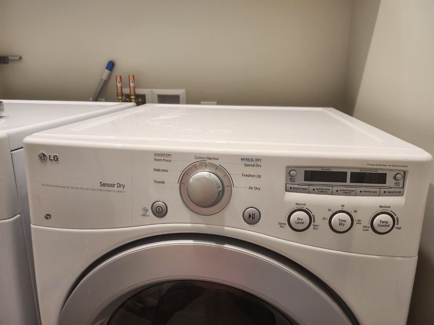 LG Ultra Large Capacity Dryer & Ultra Large Capacity Front Load Washer