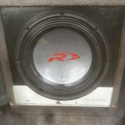 12” Alpine Type R Competition Subwoofer