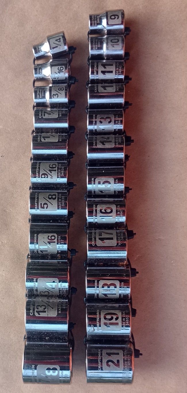 12-Point 3/8" Socket Set