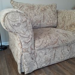 Large Oversized Chair  With Ottamon