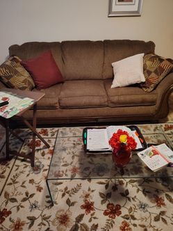 Brown sofabed