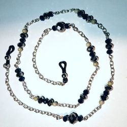 30" Handmade Beaded Glasses Chain Strap