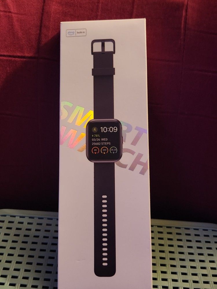 Alexa built- in Bluetooth smartwatch (PINK)
Model # ID208 PLUS