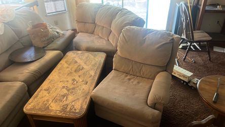 Sectional sofa 5 piece with fold out bed