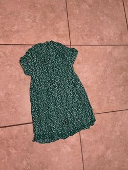 Women’s Teen floral dress green