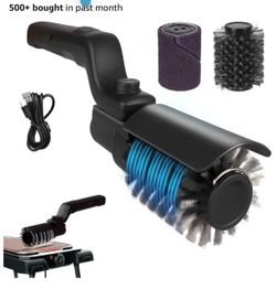 Electric grill brush