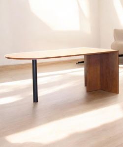 72″ Executive Bullet Desk with Post Leg Support – From $300 📦 Florida
