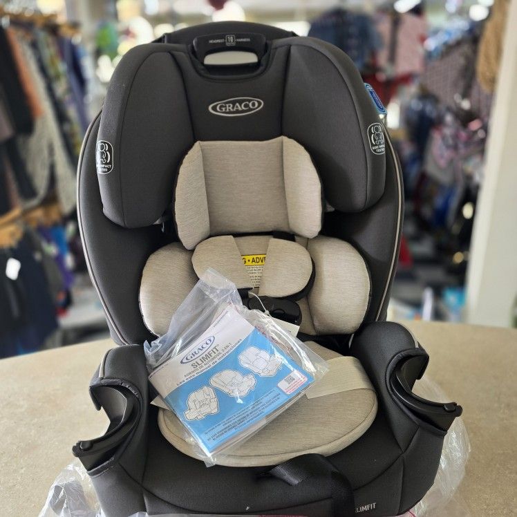 Graco Slimfit 3 In 1 Convertible Car Seat NEW