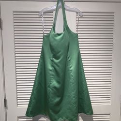 David’s Bridal Green Dress 