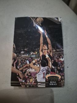 Topps Stadium Club Rony Seikaly Basketball Card