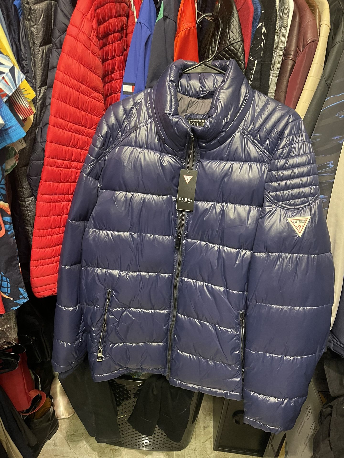 Guess Puffer Jacket Chamarra Xl