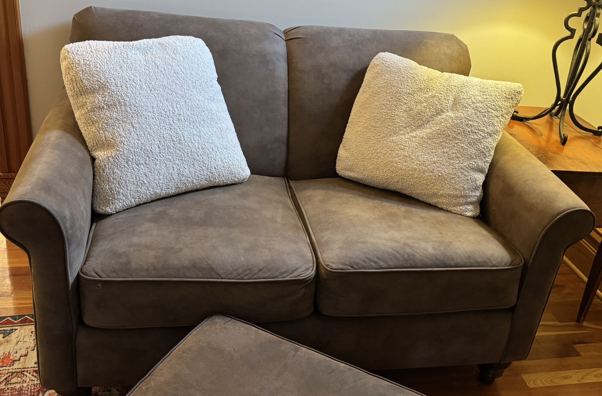 Couch, Loveseat, Ottoman