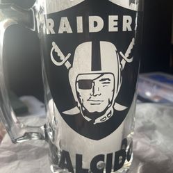 Raiders Beer Mug