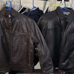 Men 2XL Boston HarborLeather Jacket