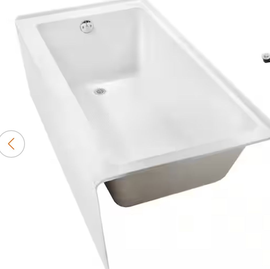 Aker By Maax Bathtub 32x60 Left Drain