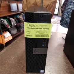 Dell OptiPlex Desktop Computer i5 3.00GHz Six Cores 8GB RAM 128GB SSD 1TB HDD WiFi Windows 10 Pro
