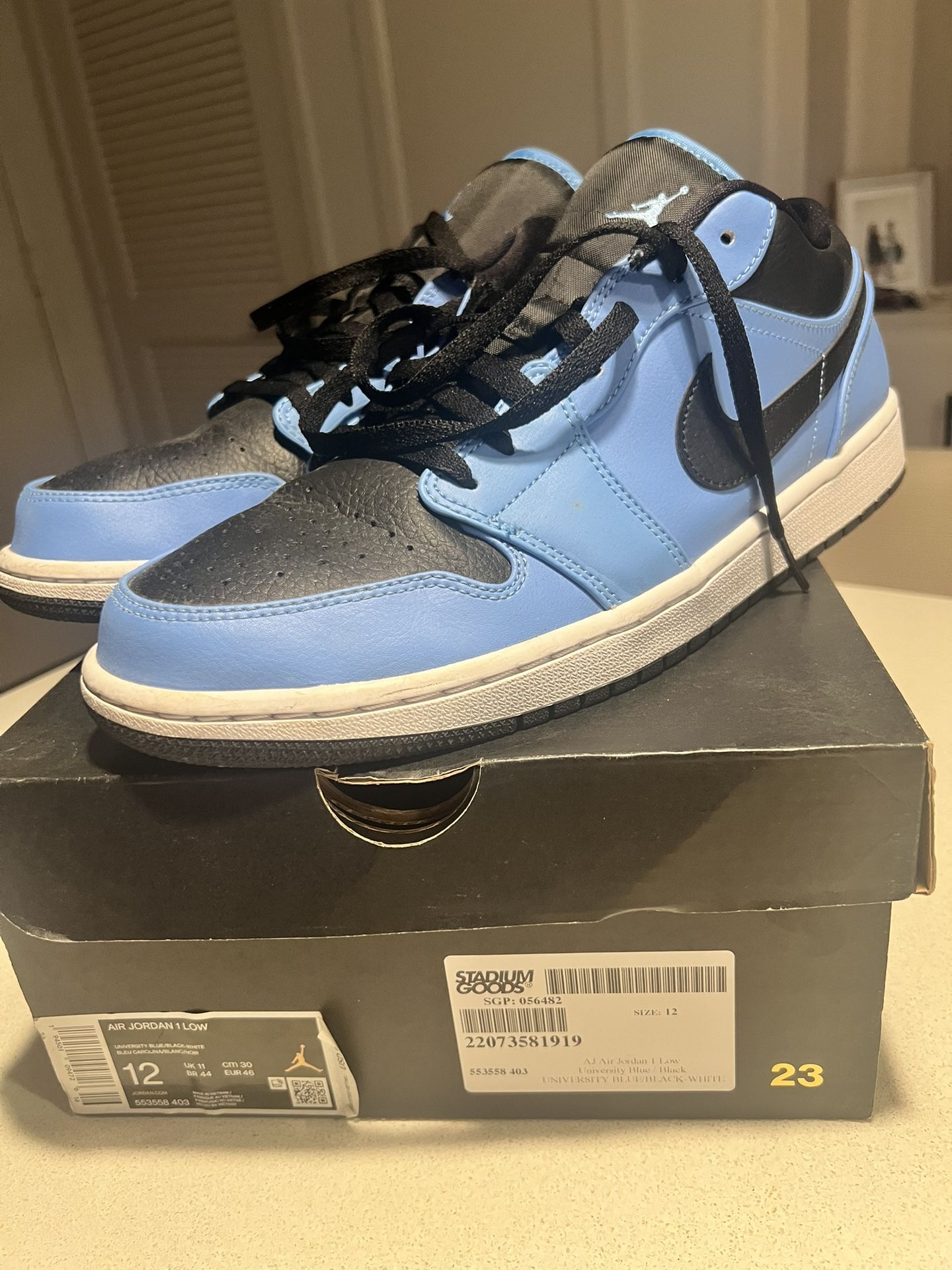 Size 12 Air Jordan 1 Low